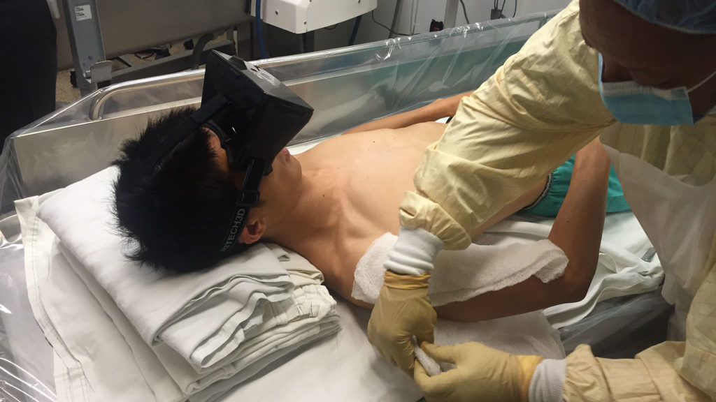 VR Care, Virtual Reality for Burn Patients